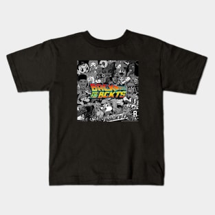 Back To The BCKTS Basketball Logo Kids T-Shirt